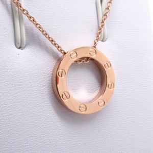 cartier love necklace cost