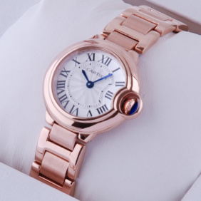 Replica Cartier Ballon Bleu 18kt Pink Gold Small Ladies Watches W69002Z2