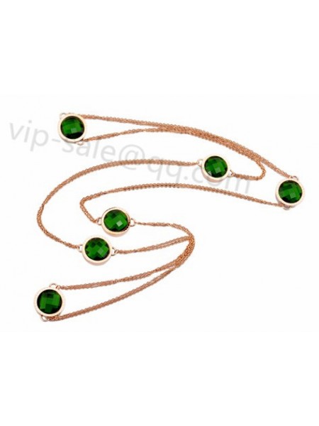 bvlgari green necklace