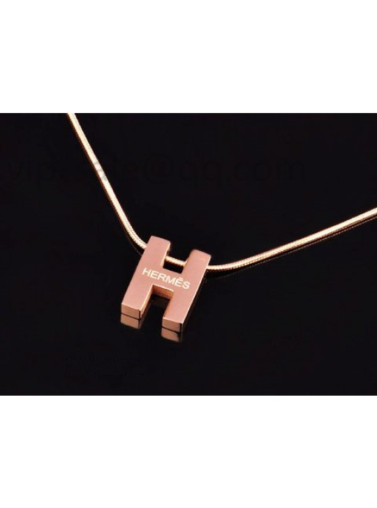 The hermes jewelry replica shop roll out cheap hermes H necklace