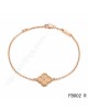 Van Cleef & Arpels Sweet Alhambra bracelet in pink gold