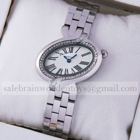 Replica AAA Delices De Cartier Diamonds Stainless Steel Ladies watches WG800004