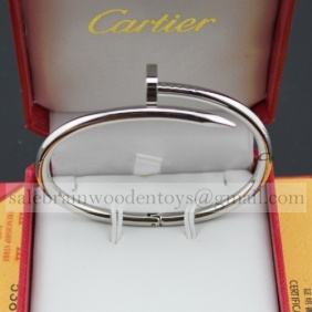 Replica Cartier Juste Un Clou Bracelet White Gold