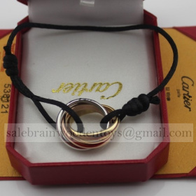 Replica Fake Cartier Trinity Bracelet 3-Gold B6016700 Online Sale
