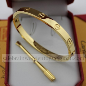 Replica Best Replica Cartier Yellow Gold Love Bracelet stainless steel