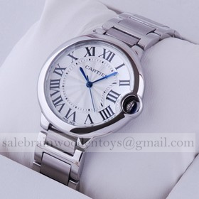 Replica Cartier Ballon Bleu de Cartier Midsize Stainless Steel Unisex Watches