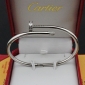 Replica Cartier Juste Un Clou Bracelet White Gold with Diamonds