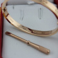 Replica cheap Cartier Love Bracelet Pink Gold (New Version - Prevent Screws Fall Out)