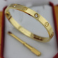 Fake Cartier Love Bracelet Yellow Gold with 4 Diamonds online