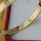 Replica Fake Cartier Love Bracelet Yellow Gold with 4 Diamonds online