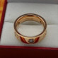 Replica Replica Cartier Love Ring Pink Gold Diamonds B4087500