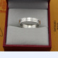 Replica AAA Cartier Wedding Ring Band White Gold Diamonds