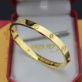 Replica best Cartier Yellow Gold Love Bracelet 4 Diamonds stainless steel