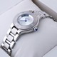Replica Discount Cartier Must 21 Stainless Steel Blue Hands Small Ladies Watch