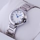 Replica Fake Ballon Bleu de Cartier Stainless Steel Ladies Watches