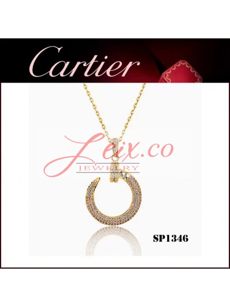 Cartier Juste un Clou Pendant in Yellow Gold with Diamonds