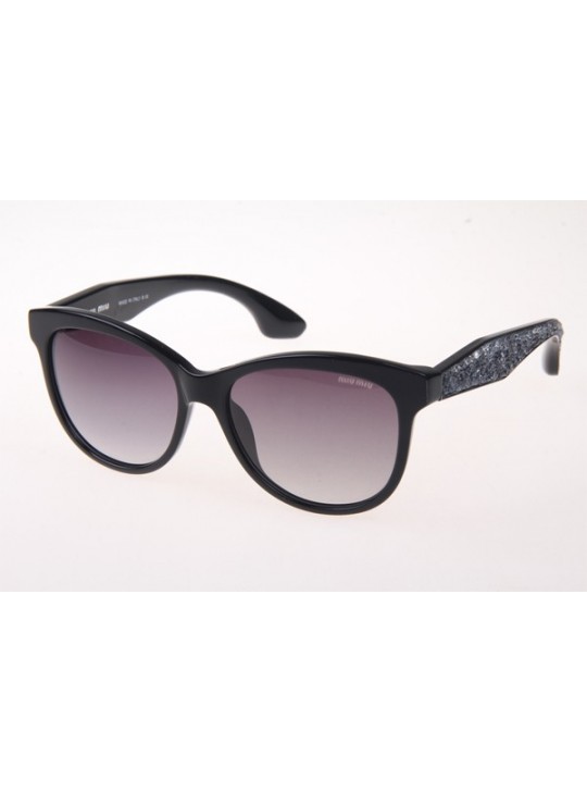 Miu Miu SMU10PS Sunglasses In Black Grey