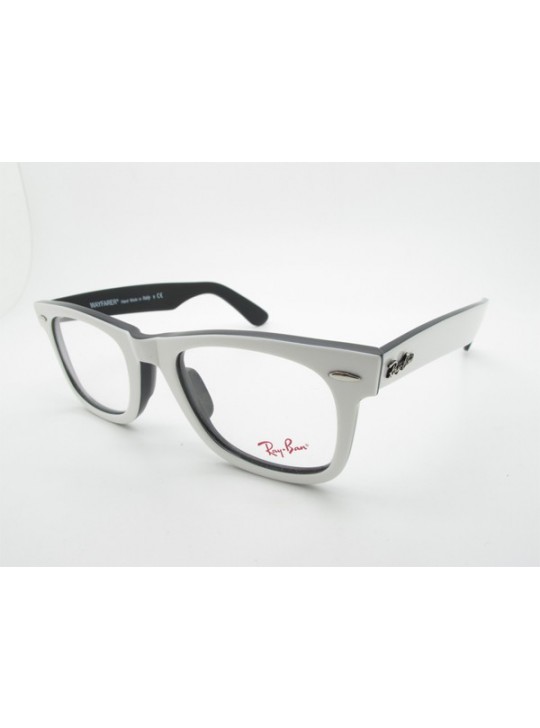 Ray Ban Wayfarer RB5121 eyeglasses in White mix Black 2379