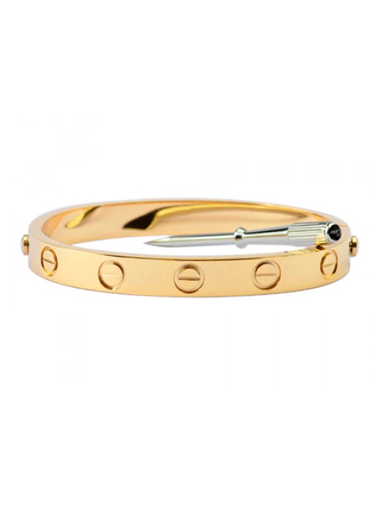 Cartier Yellow Gold LOVE Bracelet for Men+Free Screwdriver (REF: B6035516)