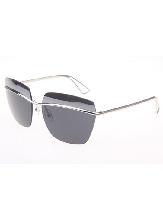 Christian Dior metallic Sunglasses In Silver Mirror