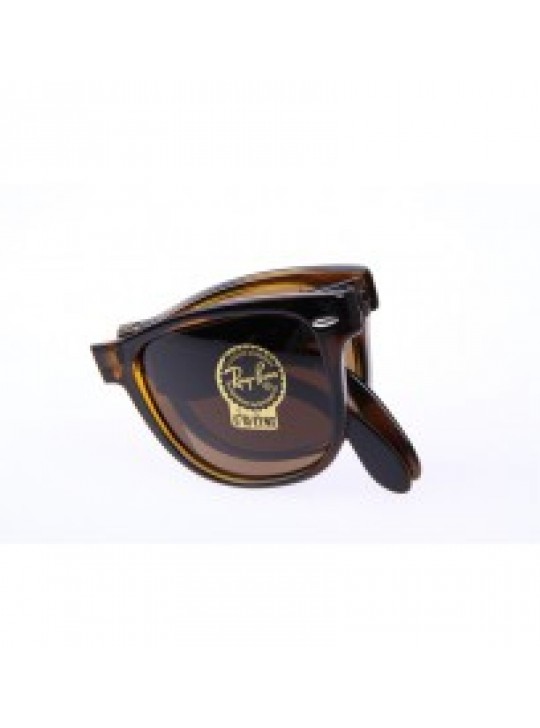Ray Ban Folding Wayfarer RB4105 54-20 Sunglasses in Tortoise