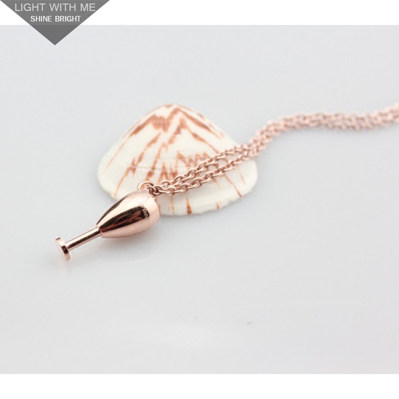 Cartier Goblet Charm Necklace in 18K Pink Gold