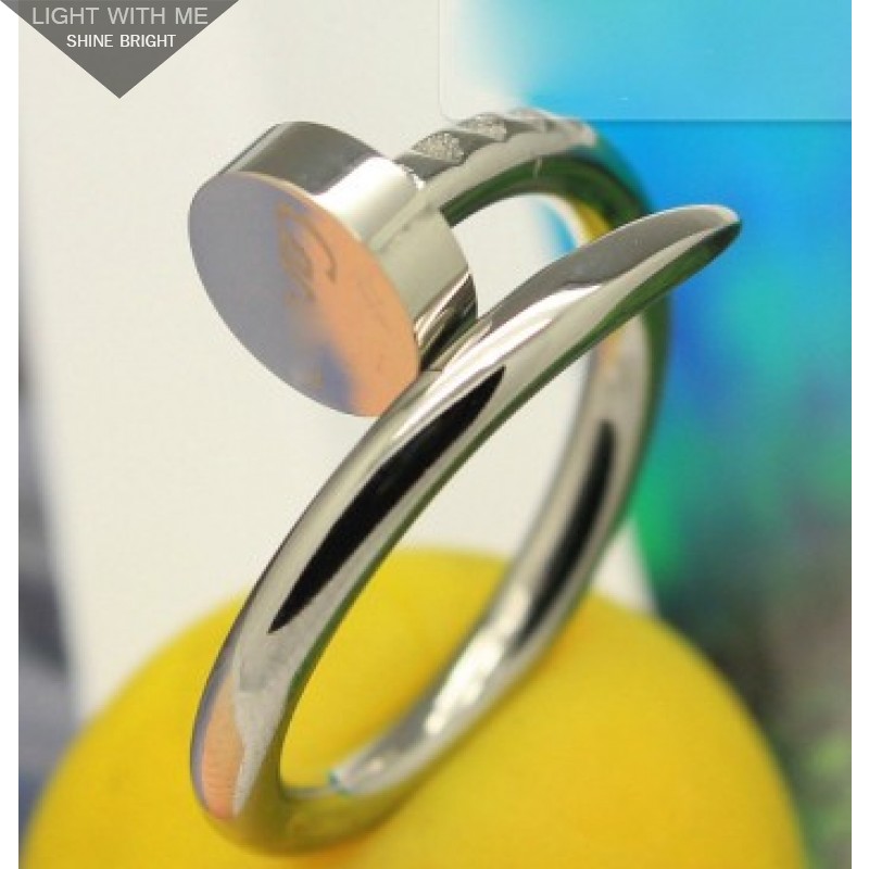 Cartier Juste un Clou Ring in 18k White Gold