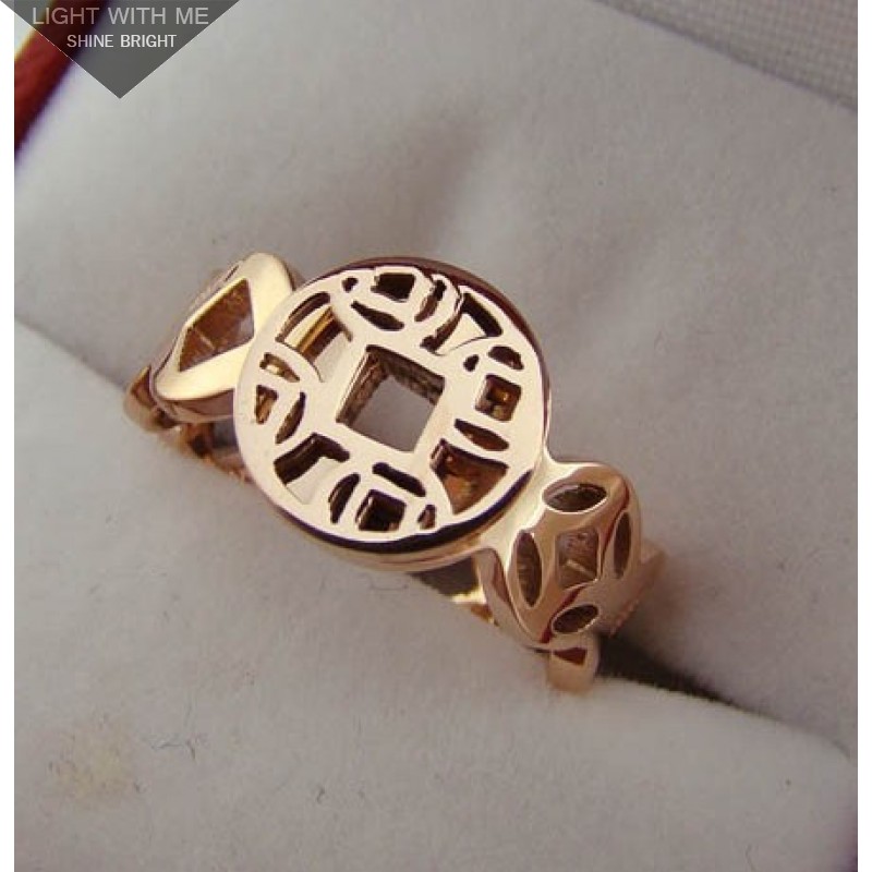 Cartier Chinese Style Ring in Pink Gold