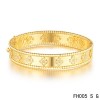 Van Cleef & Arpels Perlee Clover Bracelet,Yellow Gold,Small Model 