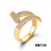 Cartier Juste Un Clou Ring in Yellow Gold Set with Brilliant-cut Diamonds