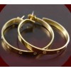 Cartier LOVE Earrings in Yellow Gold,Large
