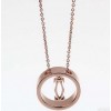 cartier LOVE Necklace With Double "C" Charm in 18kt Pink Gold