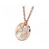 Cartier Caresse D'Orchidees Necklace in 18kt Pink Gold with Grey Mother of Pearl