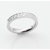 Cartier Wedding Band Ring in Platinum Set With Diamonds,REF:B4071400