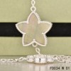 Van Cleef & Arpels Lucky Alhambra Long Necklace White Gold 11 Motifs Stone Combination