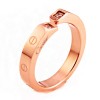 Cartier LOVE Ring in Pink Gold Set With 2 Diamonds