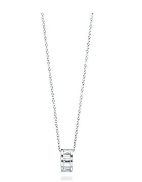 Tiffany Atlas Stylish Open Pendant Necklace Newest Jewelry Women Birthday Gift Sale Italy GRP09768