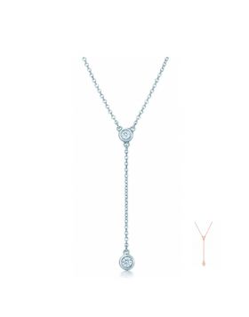 Tiffany Elsa Peretti Diamonds By The Yard Necklace Women Fashion Sale Jewelry 27499597/29283354