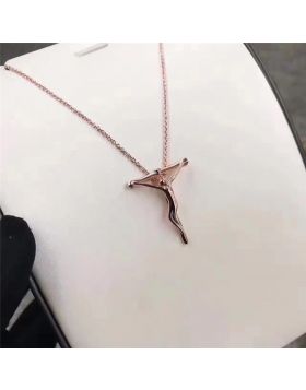 Lowest Price Tiffany Elsa Peretti Crucifix Pendant Chain Necklace Online Shopping Women Fine Jewelry GRP00540