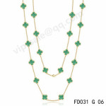 Elegant flower shape necklace