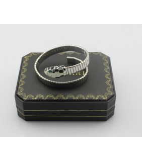 Bulgari SERPENTI Bracelet in Steel with Color Onyx