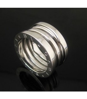 Bvlgari B.ZERO1 3-Band Ring in 18kt White Gold