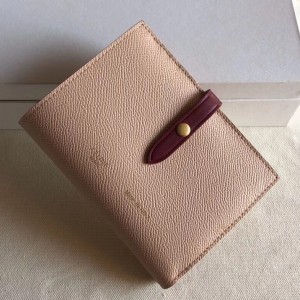 Celine Pink/Bordeaux Strap Medium Multifunction Wallet