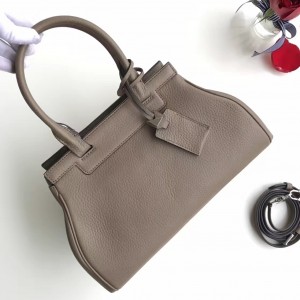 Moynat Petite Pauline Bag In Etoupe Leather