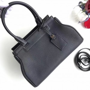 Moynat Petite Pauline Bag In Black Leather