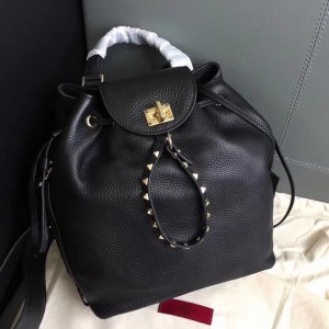 Valentino Garavani Black Twiny Backpack