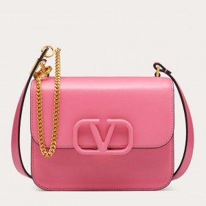 Valentino Small Vsling Shoulder Bag In Macaron Calfskin