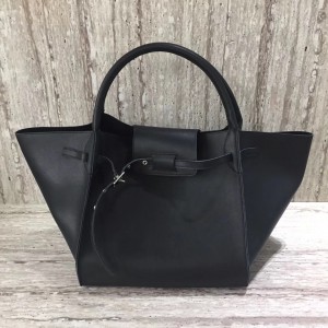Celine Medium Big Bag In Black Smooth Calfskin
