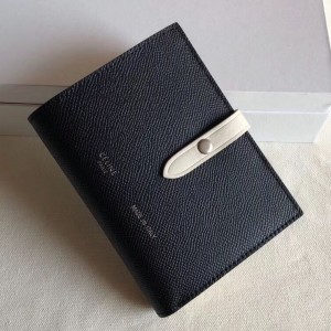 Celine Black/White Strap Medium Multifunction Wallet