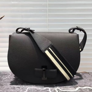 Delvaux Le Mutin Bag In Black Crispy Leather